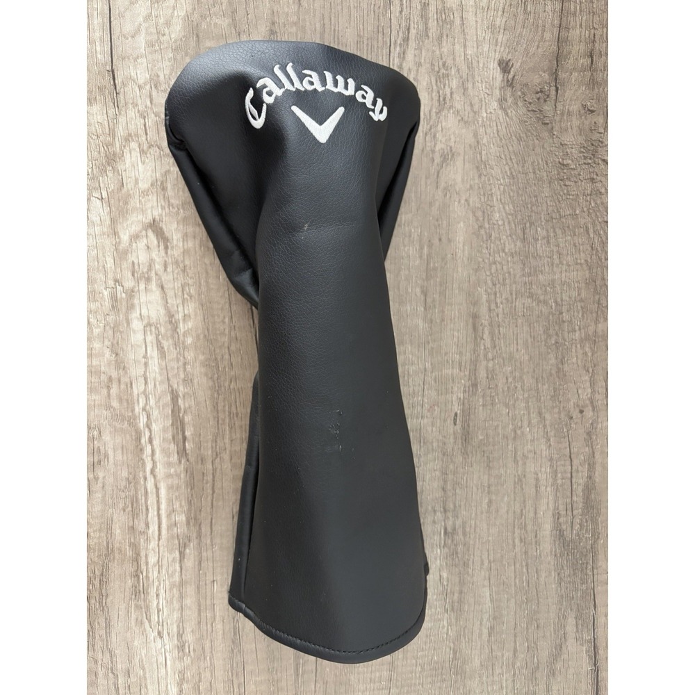 Callaway Universal Fit Black Fairway Wood Headcover Black Golf Club Cover